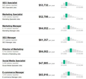 SEO Salaries